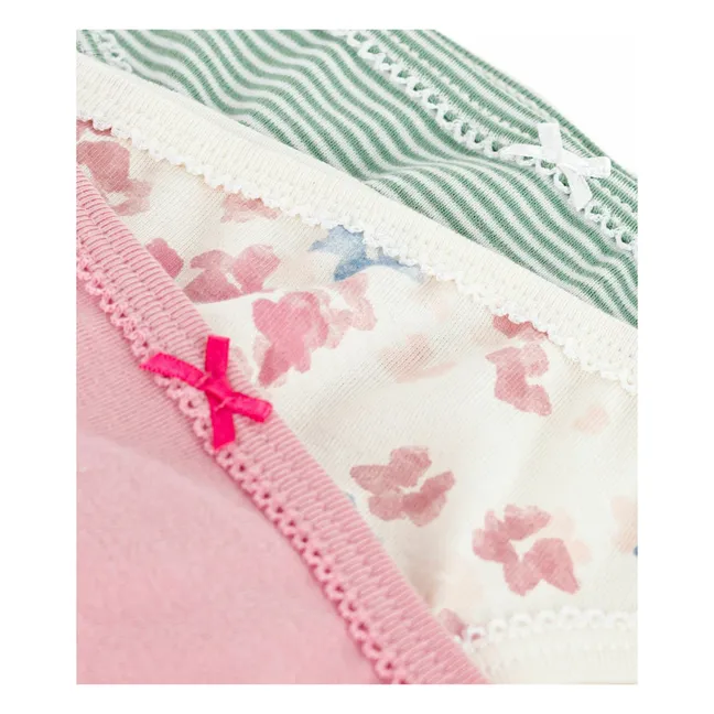 Batch 3 Flowered Panties | White