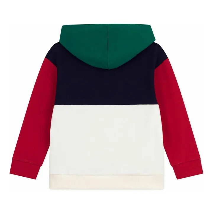 Sudadera Colorblock Logo | Crudo- Imagen del producto n°1