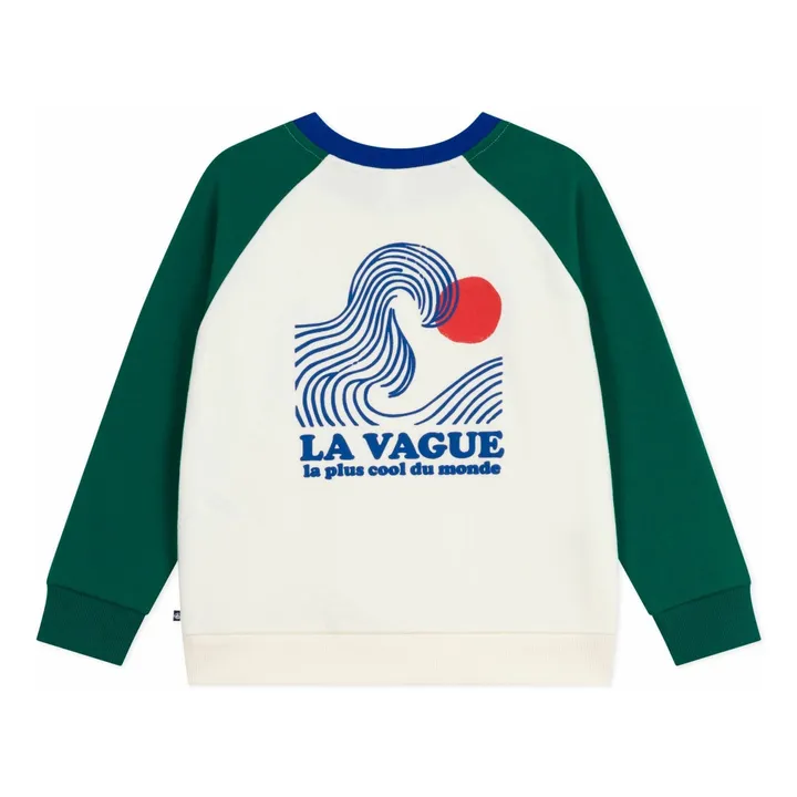 Sudadera La Vague Colorblock | Crudo- Imagen del producto n°1