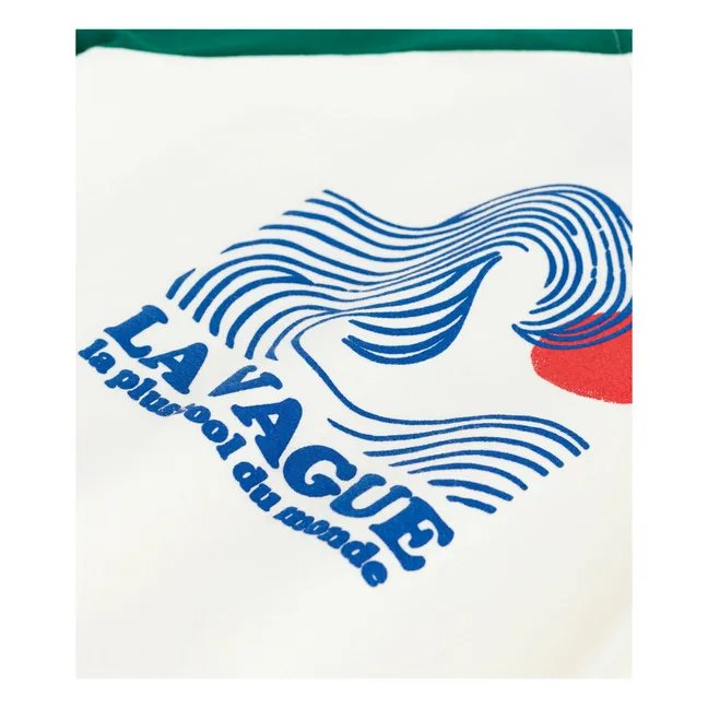 Sweat Colorblock La Vague | Ecru