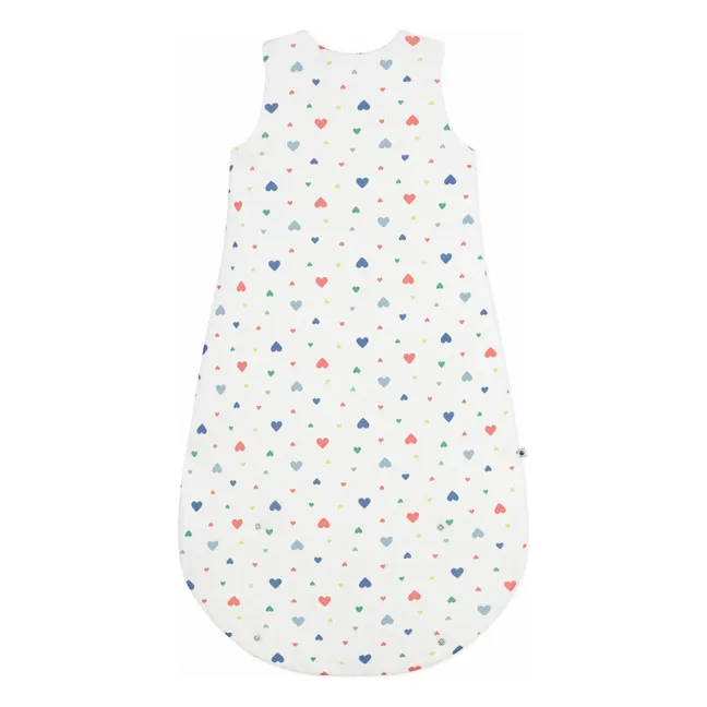 Gigoteuse All Over Cœurs | Blanc