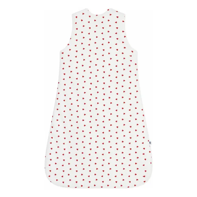 Sleep sack Hearts | White