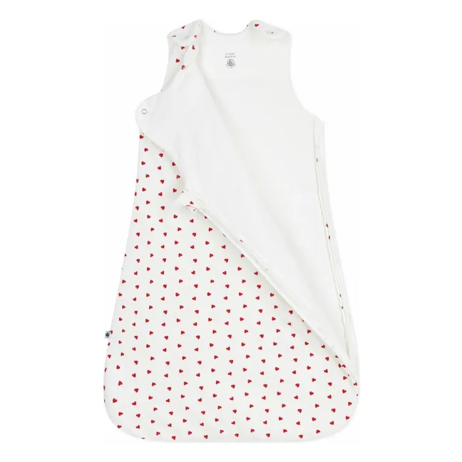 Sleep sack Hearts | White