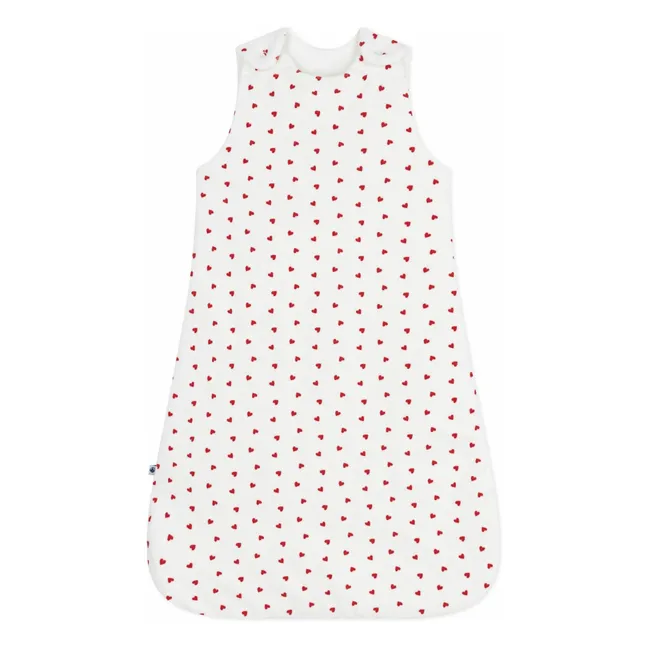 Sleep sack Hearts | White