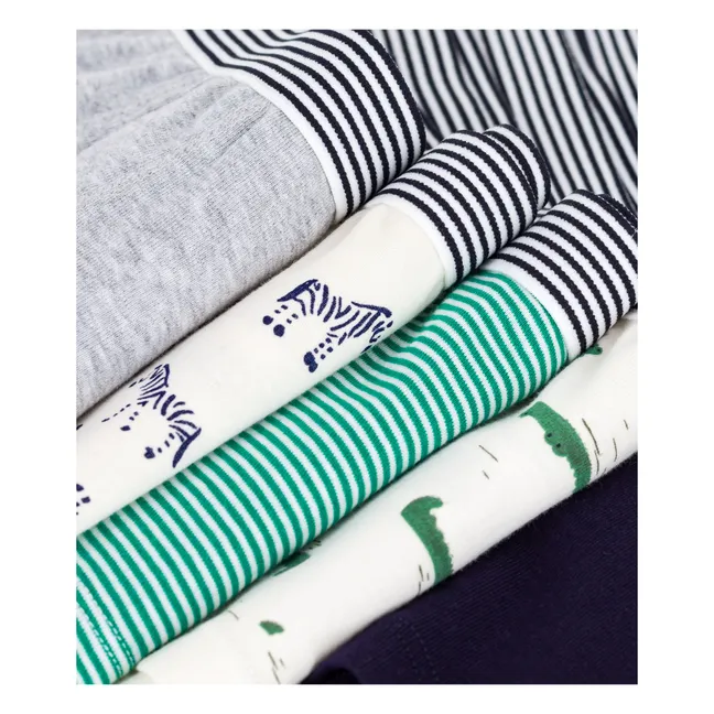 Lot 5 Boxers Crocodiles | Gris