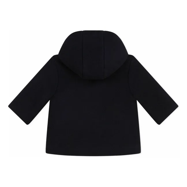 Caban Double Boutonnage Laine Bébé | Bleu marine