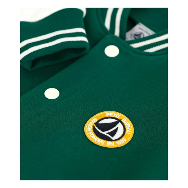 Veste Teddy | Vert sapin