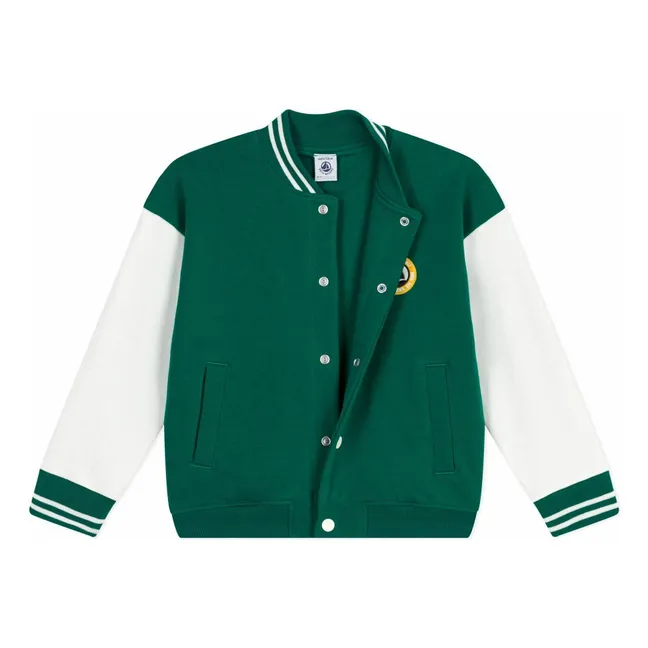 Veste Teddy | Vert sapin