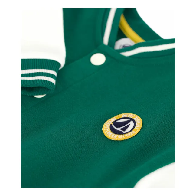 Veste Teddy Bébé | Vert sapin