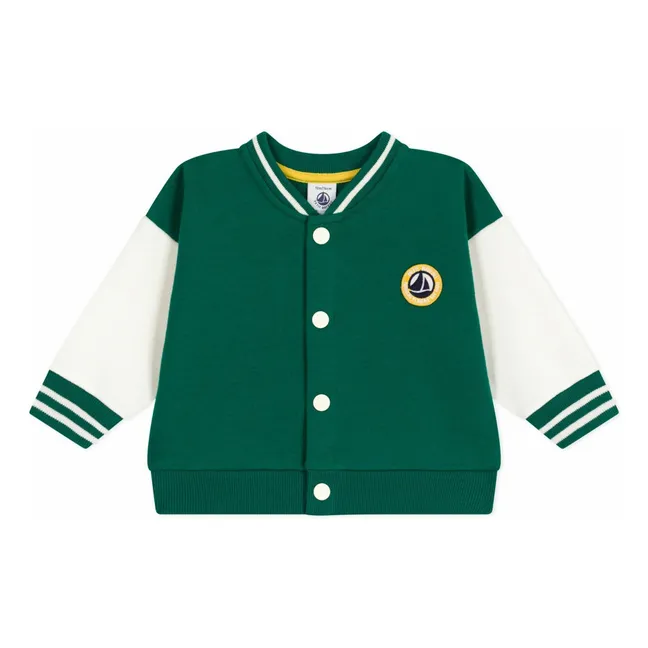 Veste Teddy Bébé | Vert sapin