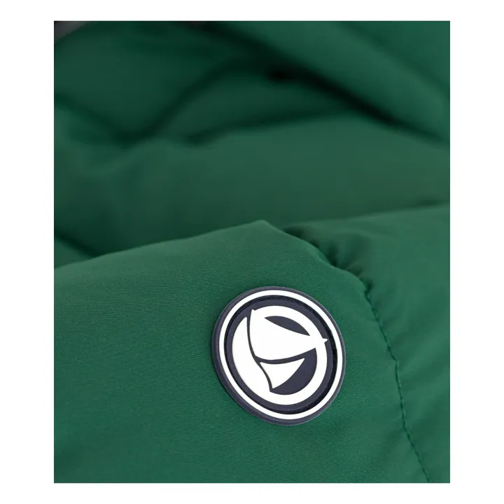 Doudoune Doublée Unie | Vert sapin- Image produit n°4