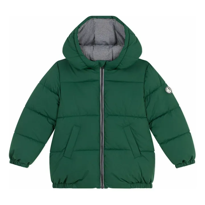 Doudoune Doublée Unie | Vert sapin- Image produit n°0