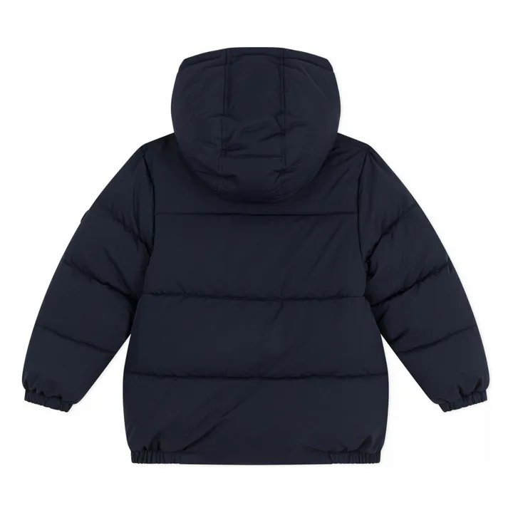 Chaqueta de plumón con forro liso | Azul Marino- Imagen del producto n°2