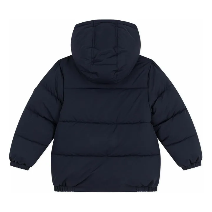 Doudoune Doublée Unie | Bleu marine- Image produit n°2