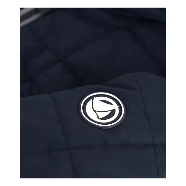 Leichte Daunenjacke Unifarben | Navy