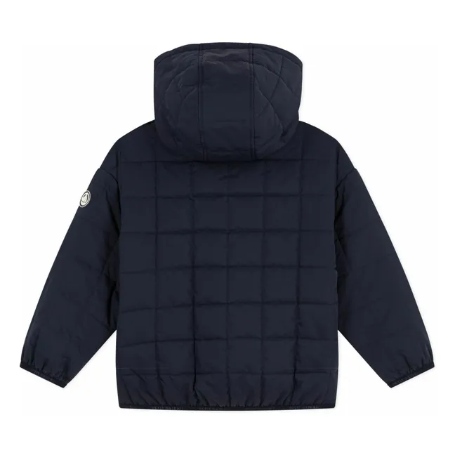 Leichte Daunenjacke Unifarben | Navy