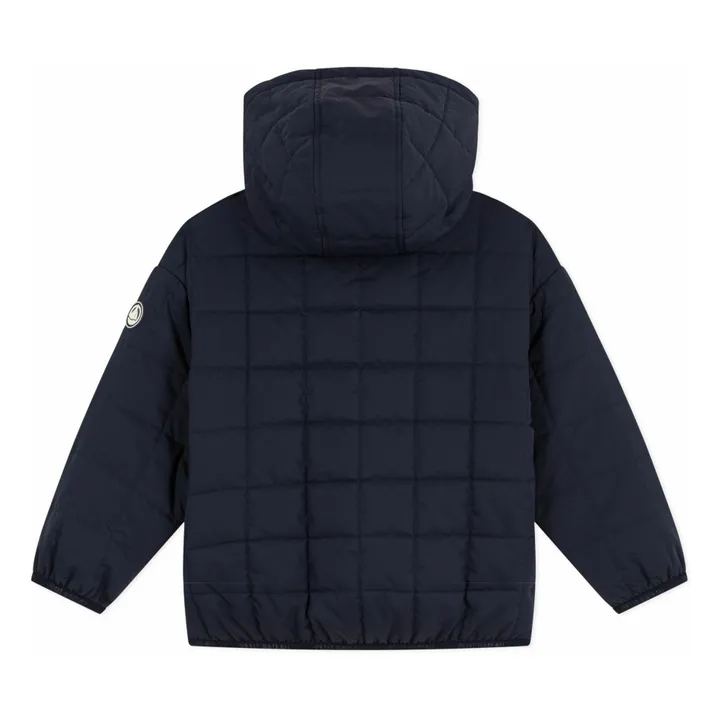 Doudoune Légère Unie | Bleu marine- Image produit n°2