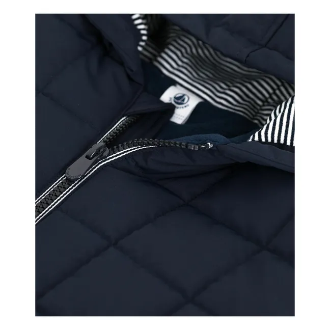 Leichte Daunenjacke Unifarben | Navy