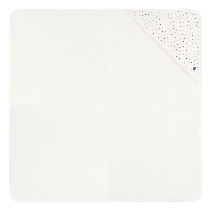 Carré de Bain Cœurs | Blanc- Image produit n°2