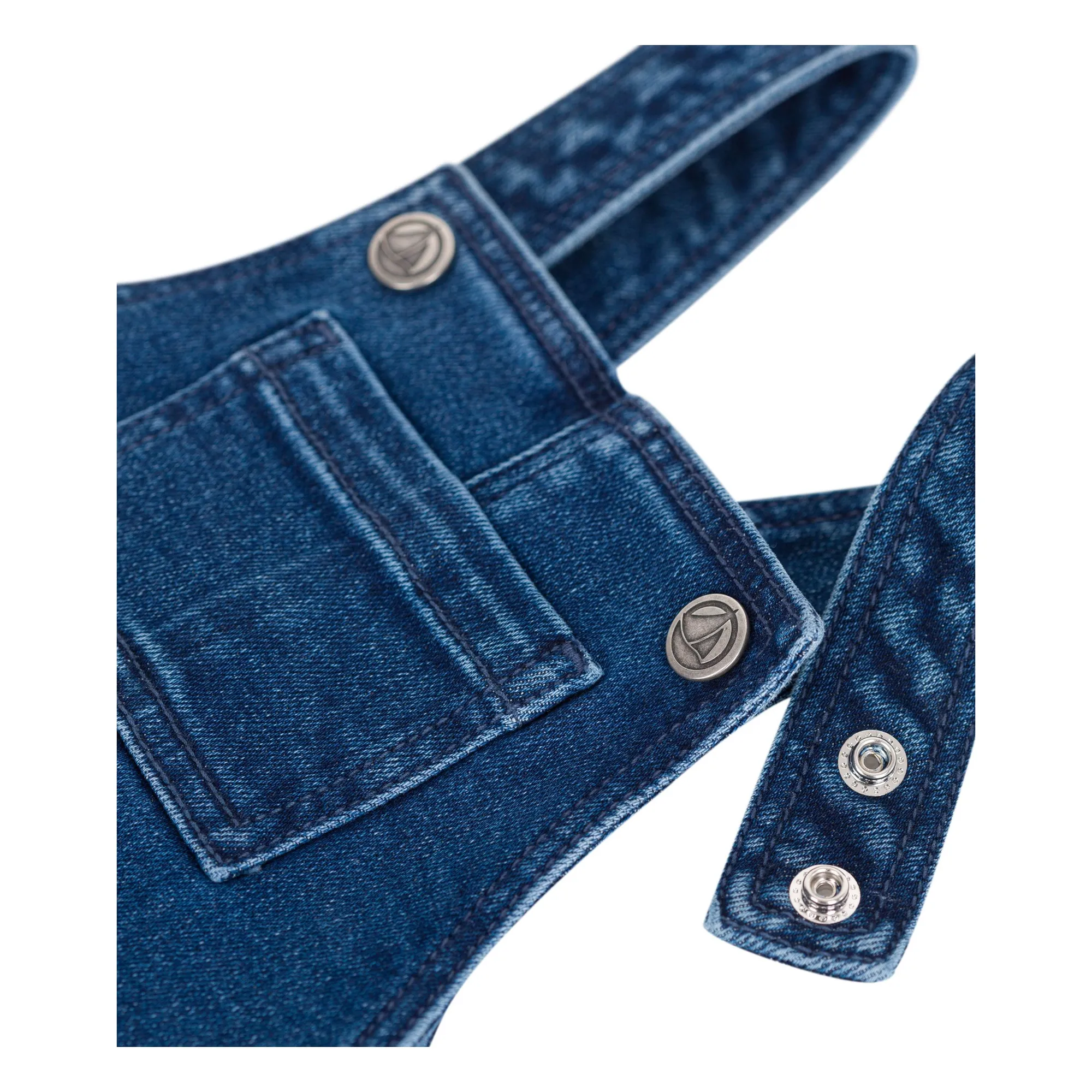 Salopette Denim | Bleu jean- Image produit n°3