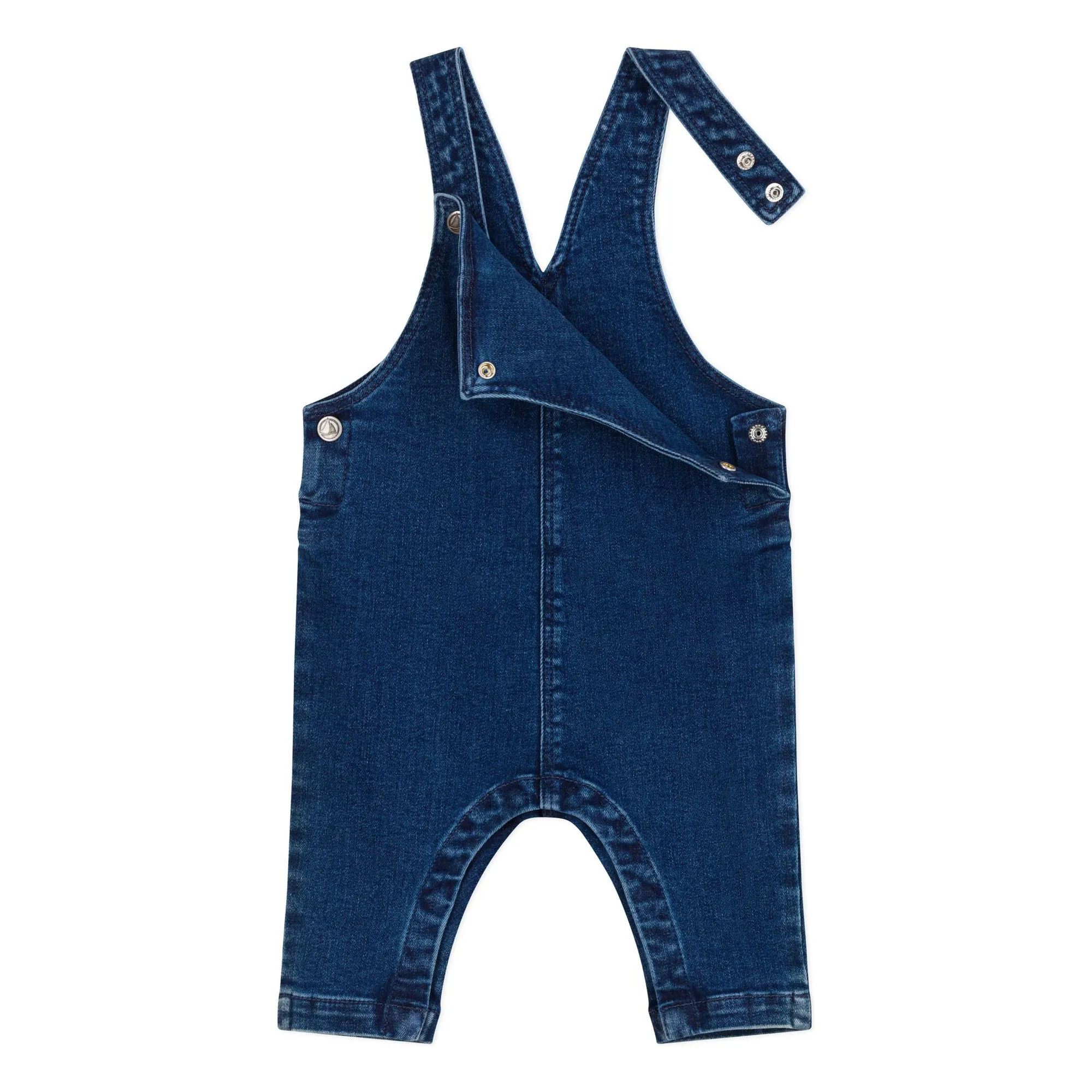 Salopette Denim | Bleu jean- Image produit n°1