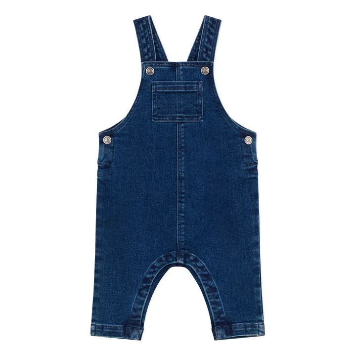 Salopette Denim | Bleu jean- Image produit n°0