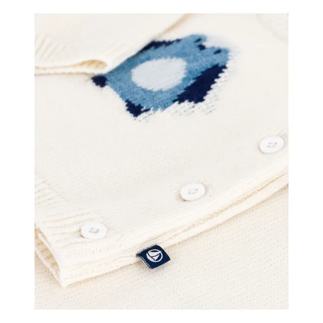 Ensemble Pull et Legging Pingouin Laine | Ecru