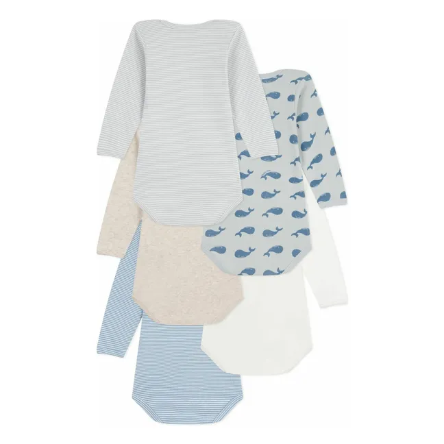 Lot 5 Bodies Baleines | Blau