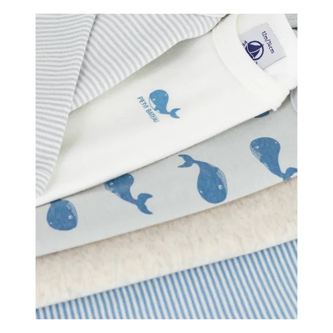 Lot 5 Bodies Baleines | Blau