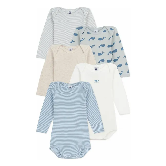 Lot 5 Bodies Baleines | Blau