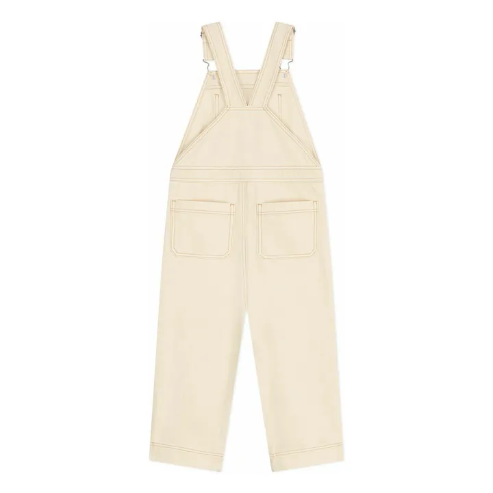 Salopette Denim Cœur | Beige- Image produit n°2