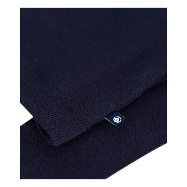 Unterziehpullover Uni Wolle | Navy