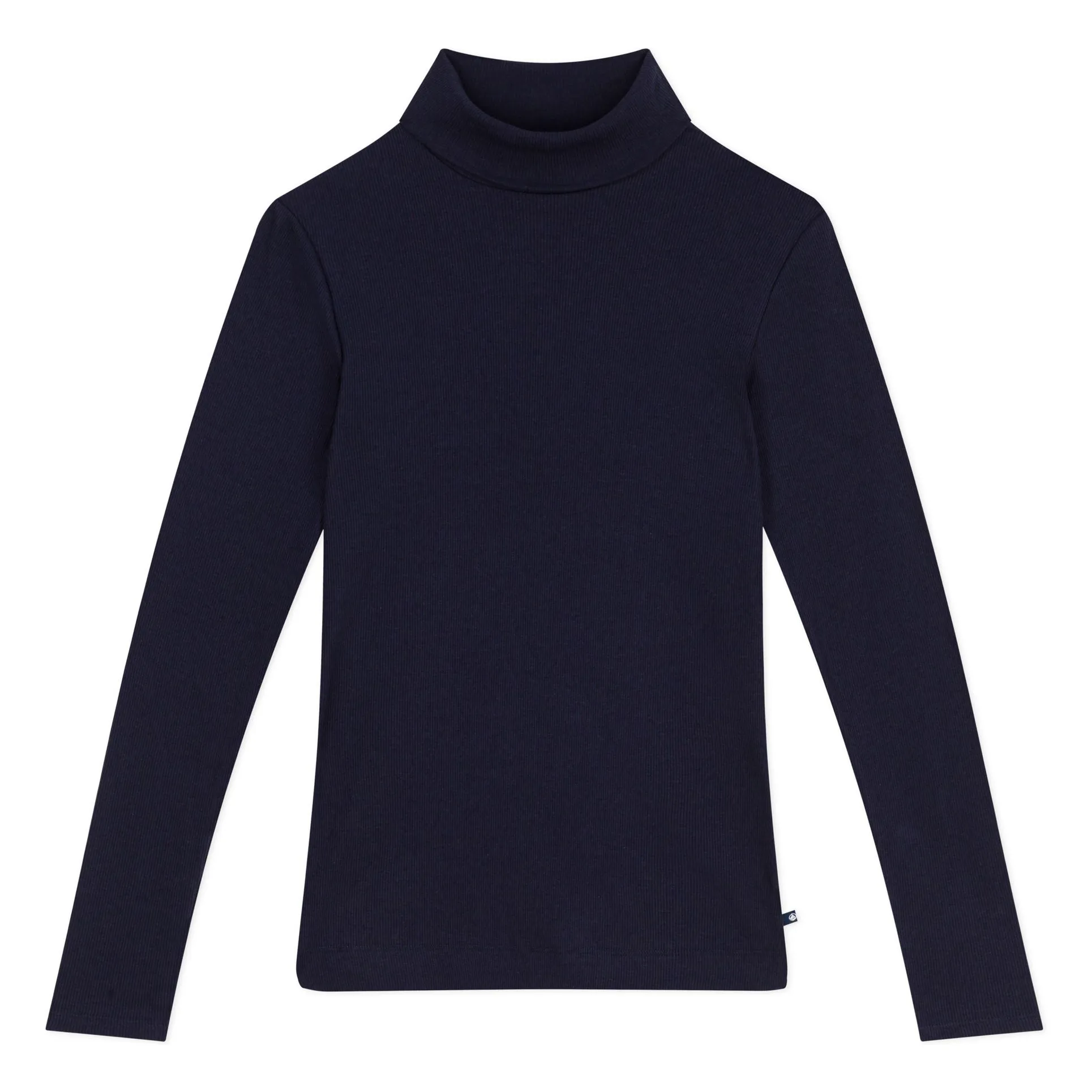 Petit Bateau Navy Blue Plain Wool Sweater