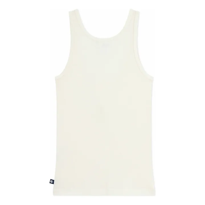 Débardeur Uni Laine | Ecru- Image produit n°1