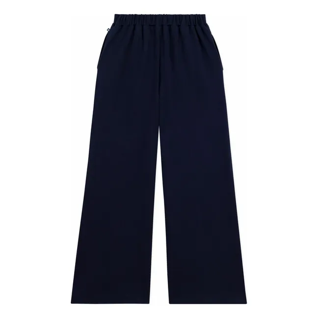 Pantalon Ample | Bleu marine