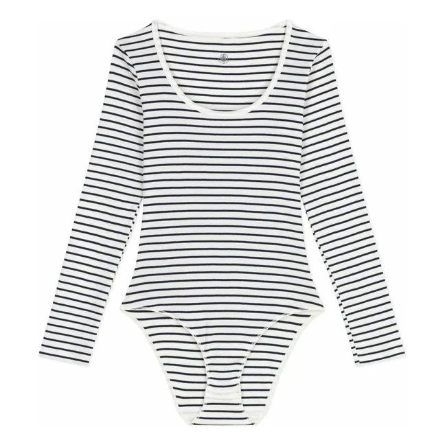 Tee-shirt à Manches Longues En Maille Côtelée Fille Rouge Fonce