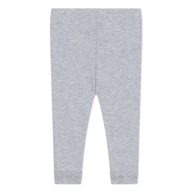 Legging Elastiqué | Gris chiné