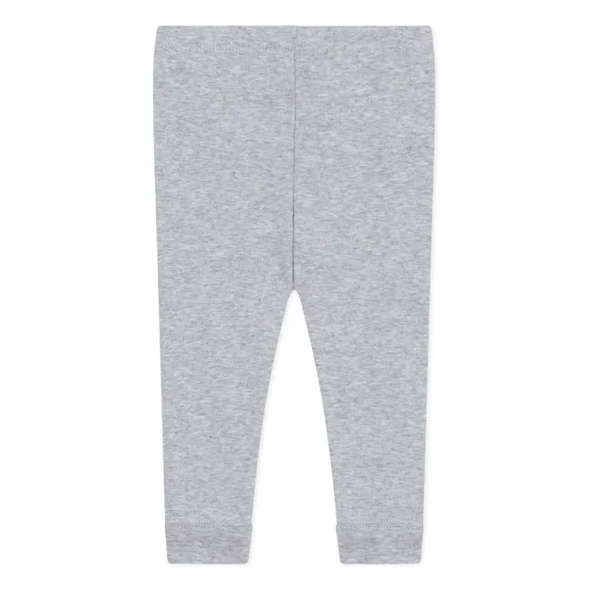 Leggings elásticos | Gris Jaspeado