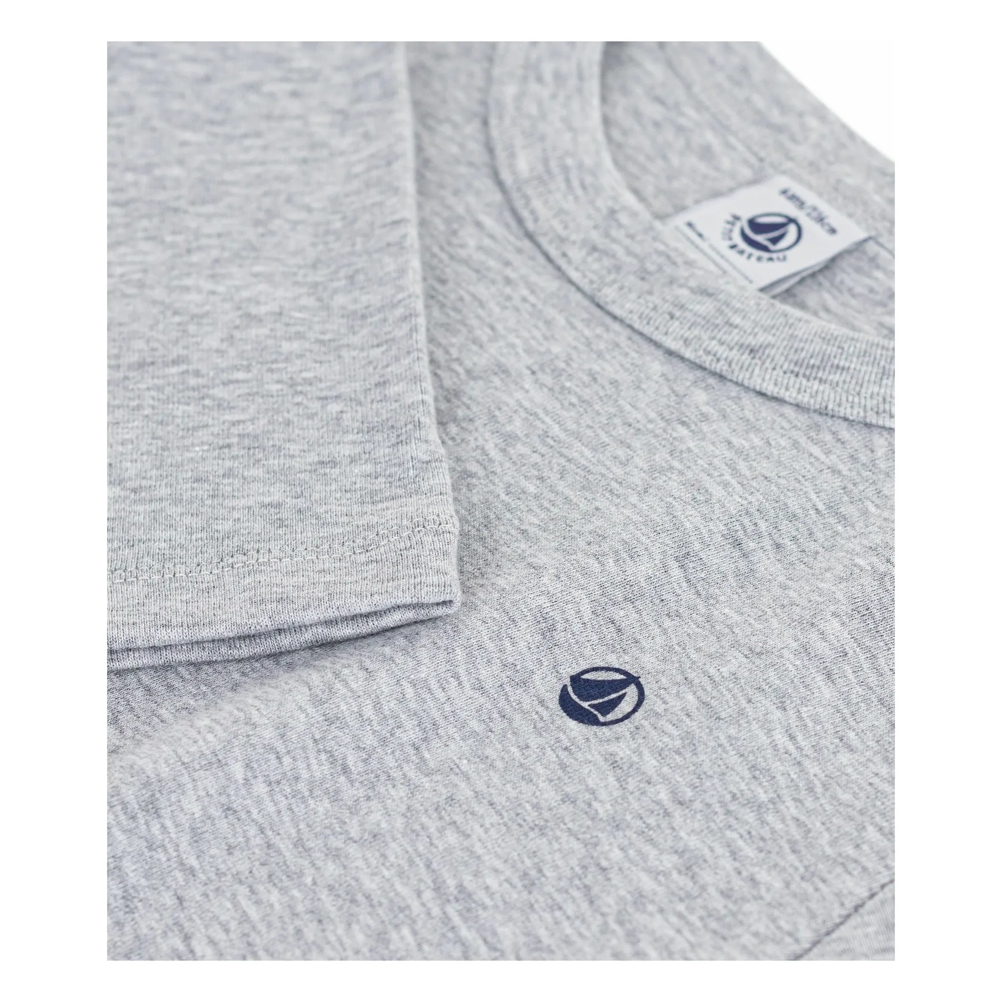 T-shirt Logo | Gris chiné- Image produit n°2