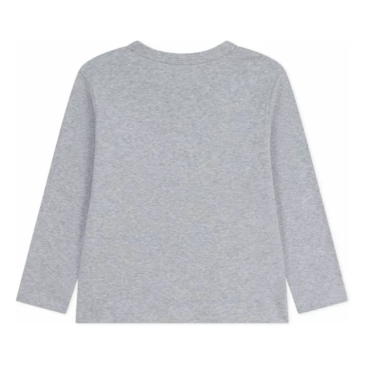 T-shirt Logo | Gris chiné- Image produit n°1