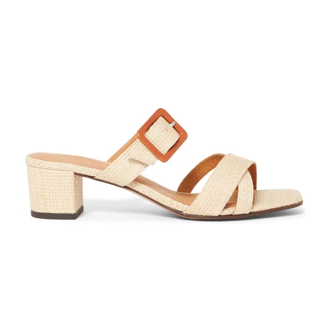 Raphia mules n°904 | Natural