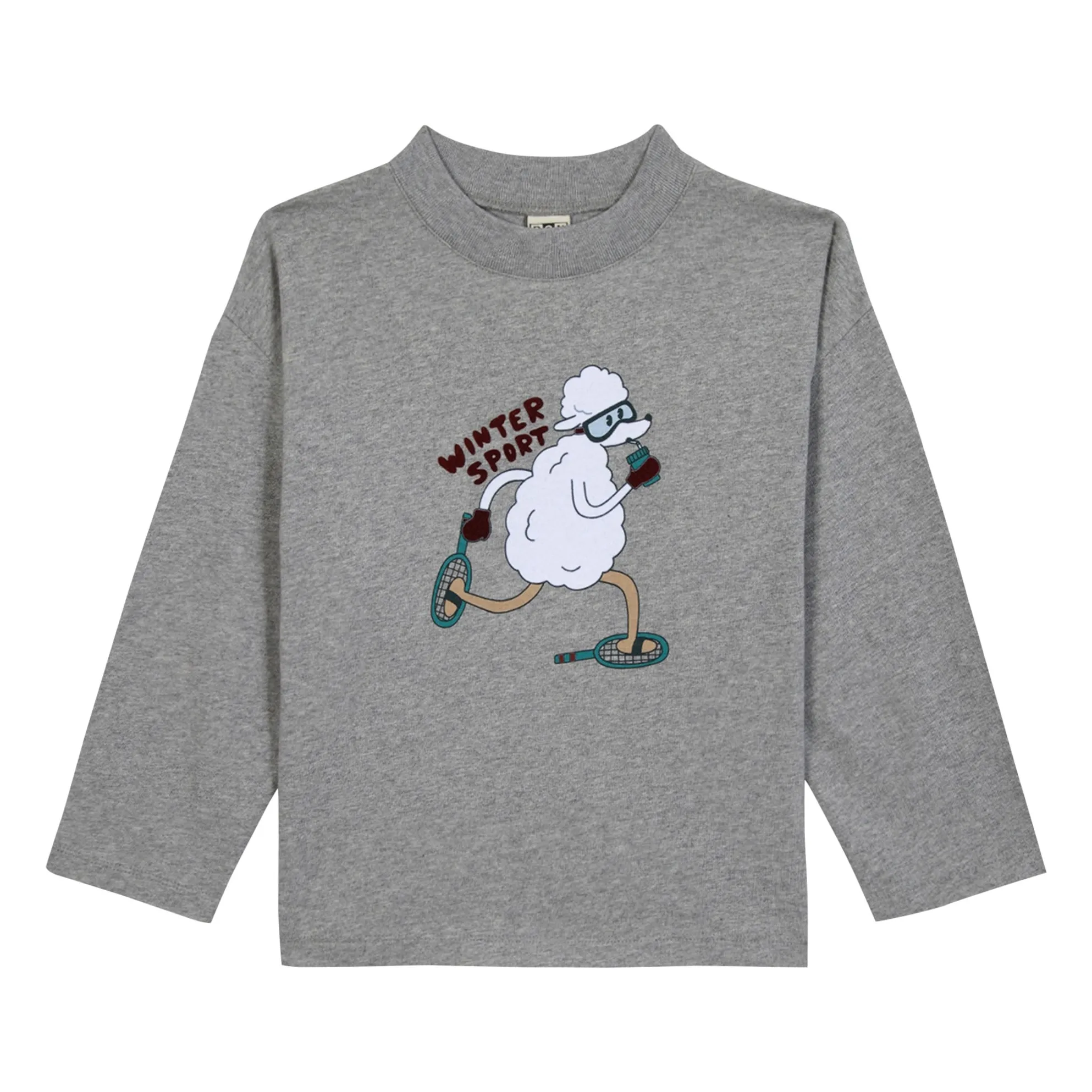 Bonton Heather Grey Winter T-Shirt