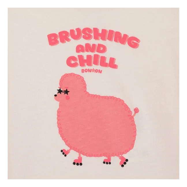 T-shirt Brushing Mini | Ecru