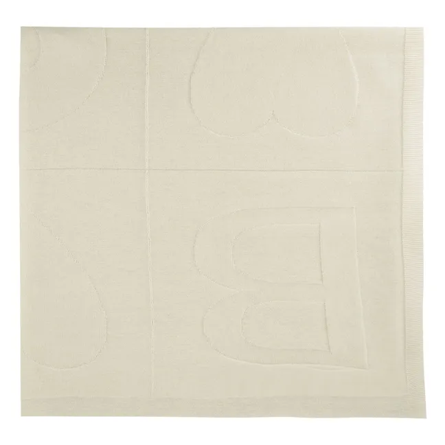 Couverture Laine Mérinos | Ecru