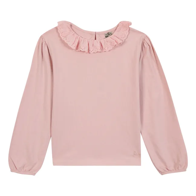 T-shirt Miel | Rose poudré