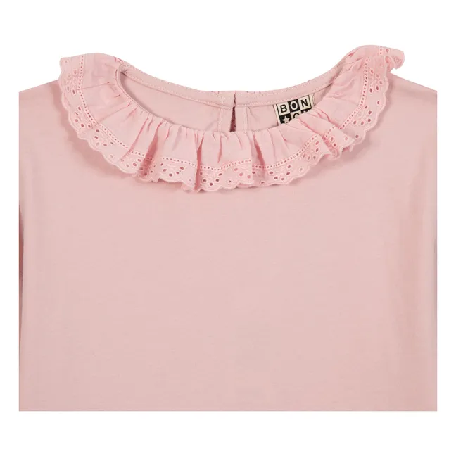 T-shirt Miel | Rose poudré
