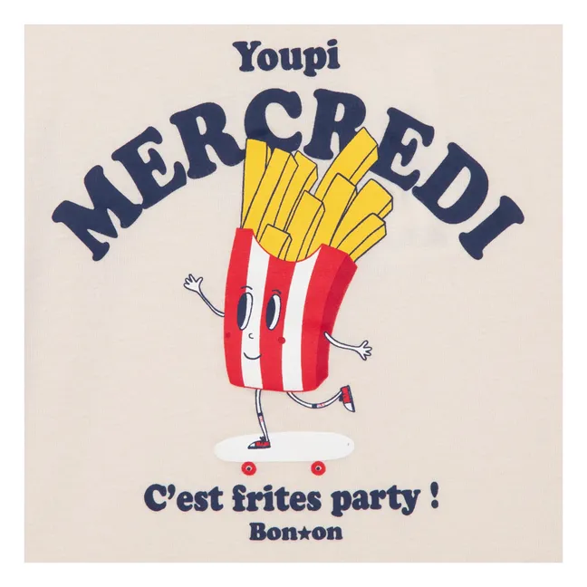 T-shirt Mercredi | Ecru