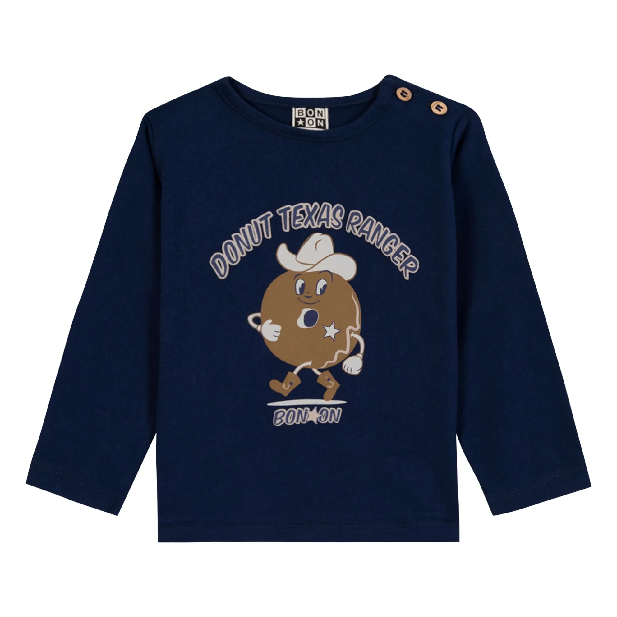 Bonton Navy Blue Donut T-Shirt
