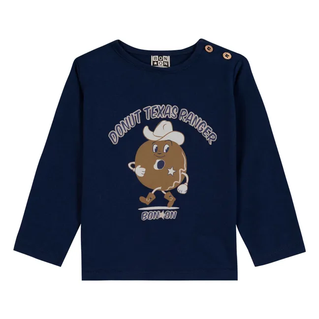 Donut T-shirt | Navy blue
