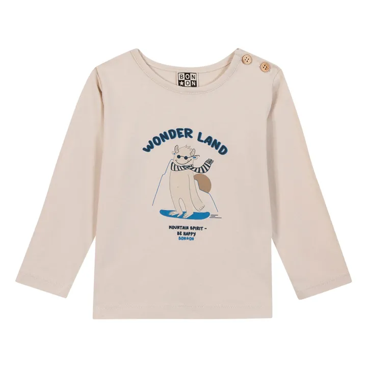 T-shirt Wonderland Mini | Ecru- Image produit n°0